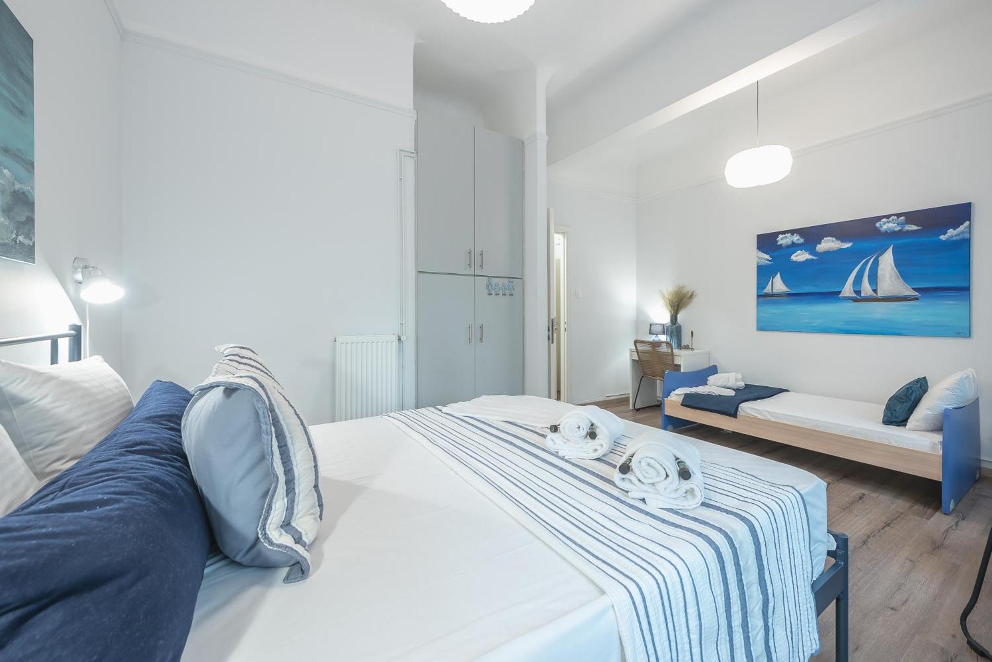 Apartmán Peaceful And Comfy 2Ba In Athens Heart Exteriér fotografie